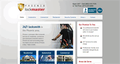 Desktop Screenshot of phoenixlockmaster.com