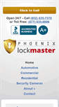 Mobile Screenshot of phoenixlockmaster.com